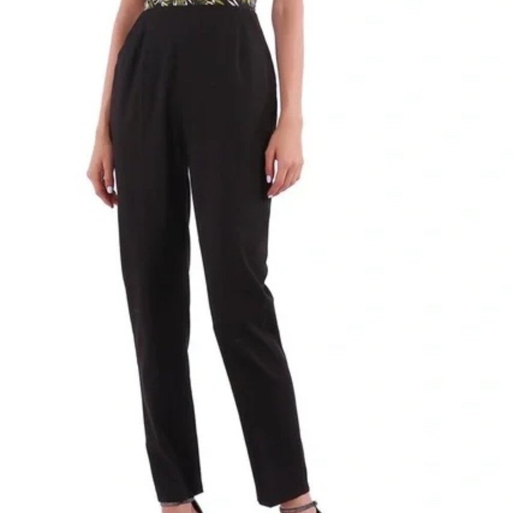 Women Isabel Garcia dress pants eyelet side decoration sz XL